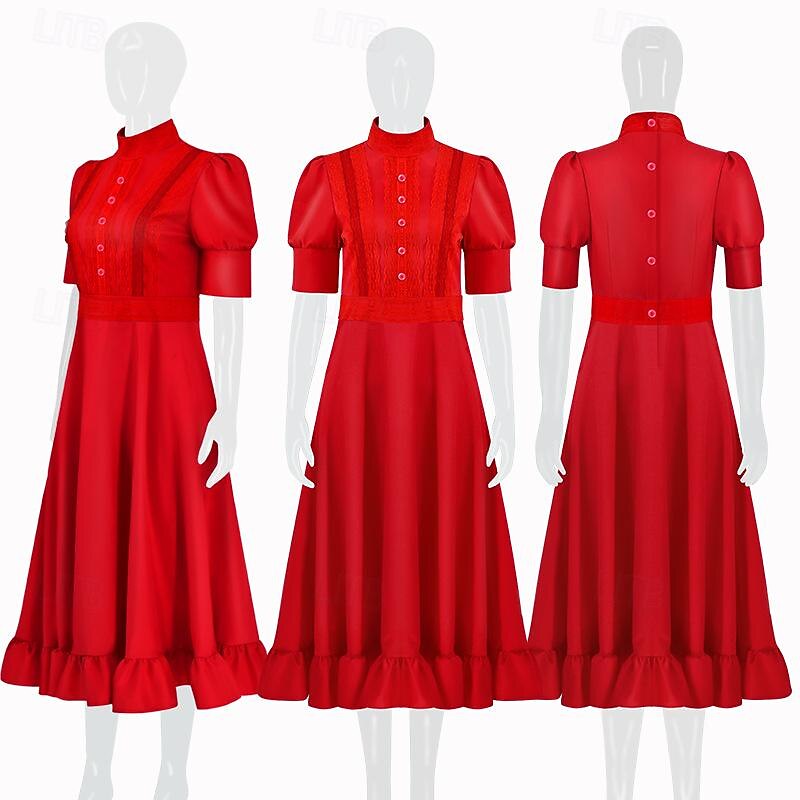 Pearl Pearl Dress Cosplay Costume Cosplay Movie Cosplay for Women's Adults' Carnival Masquerade Event / Party Masquerade2