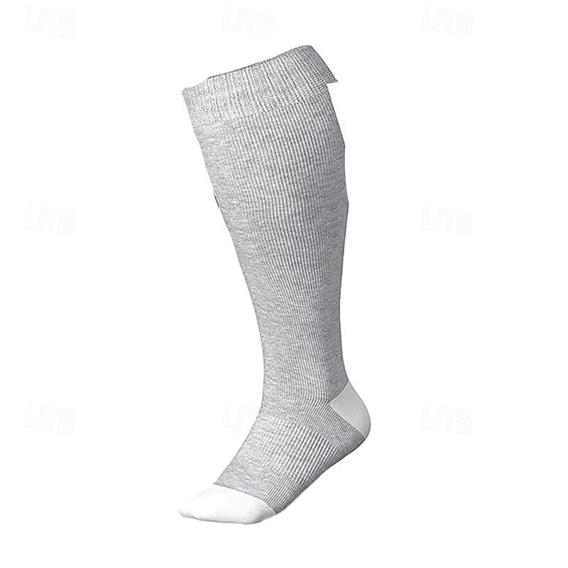 Plus size Compression Socks Athletic Sports Socks Running Socks 1 Pair Basic Tube Socks Breathable Sweat wicking Comfortable Gym Workout Running Jogging Skateboarding Cycling Sports Solid Colored2