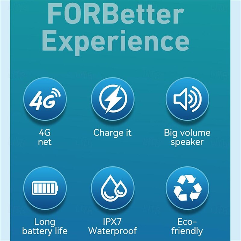 696 C86 Smart Watch 1.83 inch 4G LTE Cellular Smartwatch Phone Bluetooth Call Reminder Calendar Compatible with Android iOS Kid's Hands-Free Calls with Camera Message Reminder IP 67 42mm Watch Case4