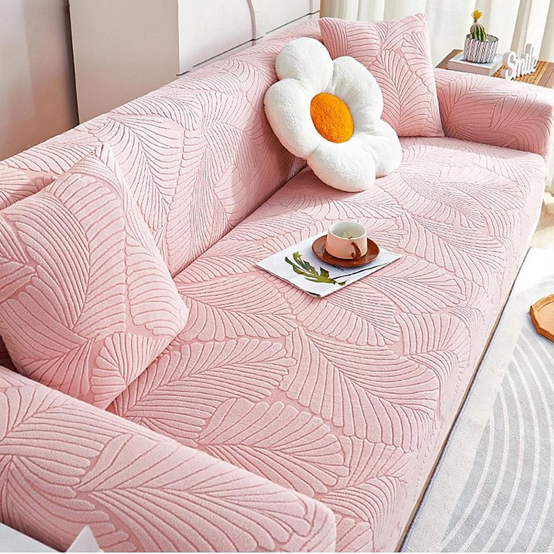 Jacquard Velvet Elastic Sofa Cover - All-Inclusive Universal Fit - Four Seasons Universal - Lazy One-Piece Design - Anti-Cat Scratch Sofa Cushion3