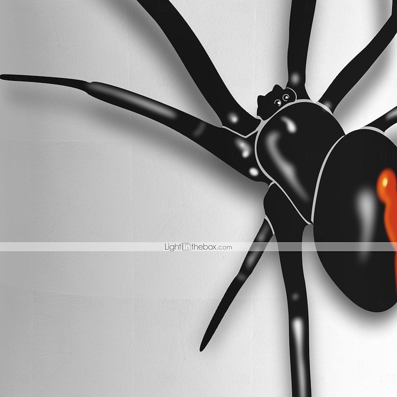 Men's Animal Spiders T Shirt Short Sleeve T shirt 3D Print Round Neck Shirt Designer Basic Casual Daily Linen Black White Summer Spring Clothing Apparel Plus Size S M L XL XXL 3XL 4XL3