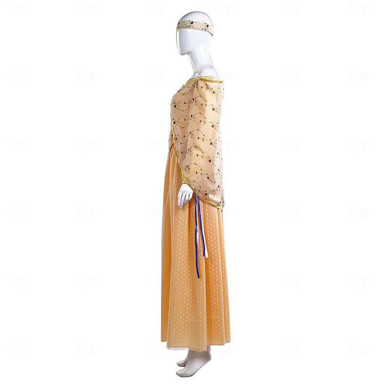 Padmé Amidala Dress Vacation Retro Vintage Medieval Movie Cosplay for Women's Carnival Masquerade Party / Evening4