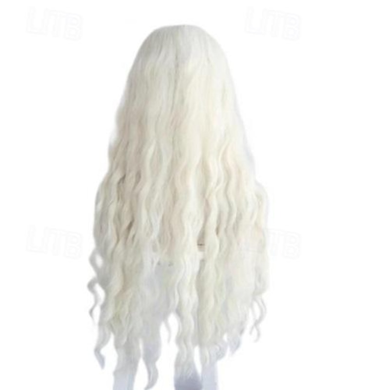 House of the Dragon TV Rhaenyra Targaryen Cosplay Wig Heat Resistant Synthetic Hair Carnival Halloween Party Props2