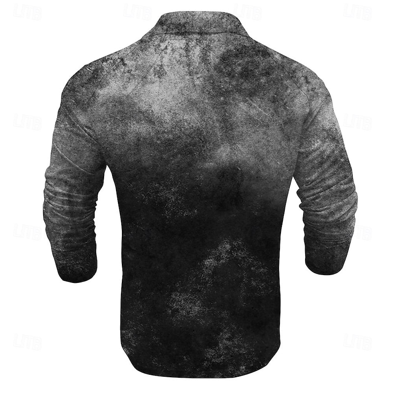 Day of the Dead Men's Grim Reaper Polo Shirts Short Sleeve Polo Shirts Turndown Sportswear Abstract Casual Street Daily Holiday Beach 3D Print Spring & Summer Black Red Blue2