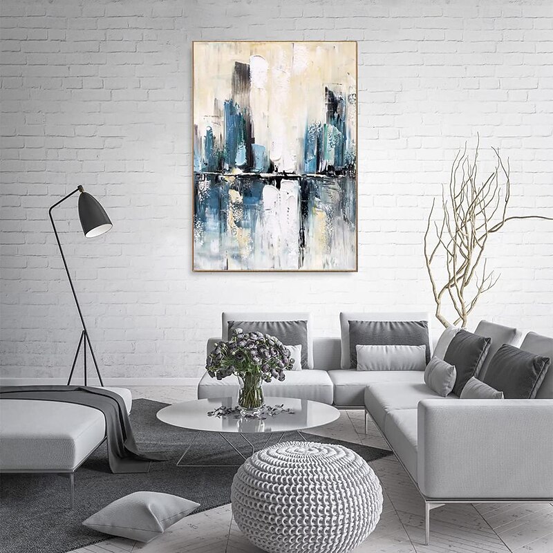 Handmade Oil Painting Canvas Wall Art Decoration Abstract Modern for Home Decor Rolled Frameless Unstretched Painting2