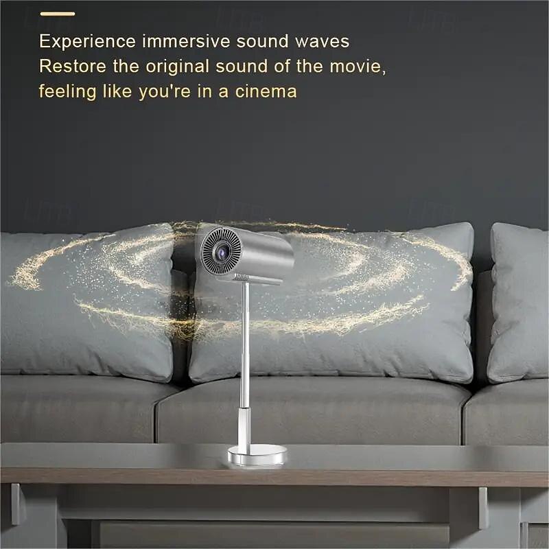 TS-3 Smart Portable Movie Projector with WiFi and Wireless & Native 1080P Home Theater Video Projector Compatible with IOS/Android/HDTV/USB Suitable for Meeting Office School Team Building3