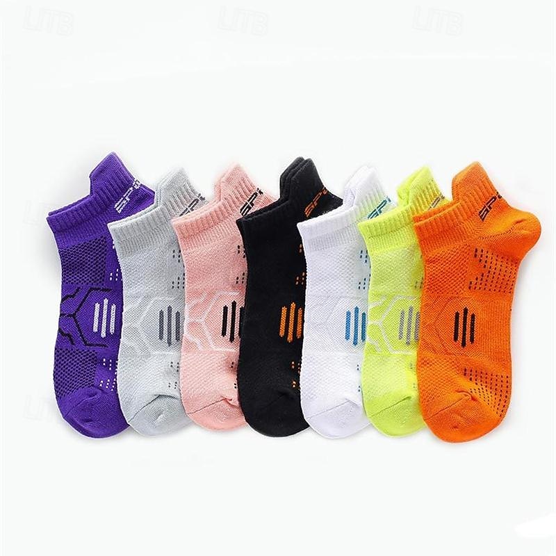 Men's 3 Pairs Multi Packs Socks Running Socks Casual Socks Black White Color Color Block Sports & Outdoor Daily Vacation Basic Medium Spring Fall Fashion Casual2