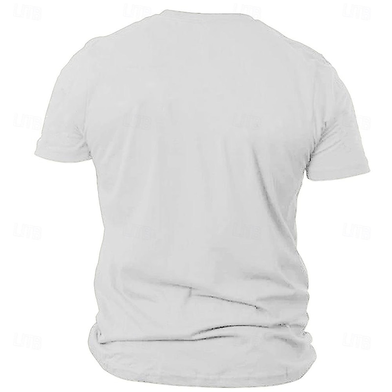 Men's Graphic Horse T Shirt Short Sleeve T shirt 3D Print Crew Neck Shirt Retro Vintage Casual Street Style Sports Outdoor Holiday Going out Red Blue Orange Spring & Summer Clothing Apparel S M L XL2