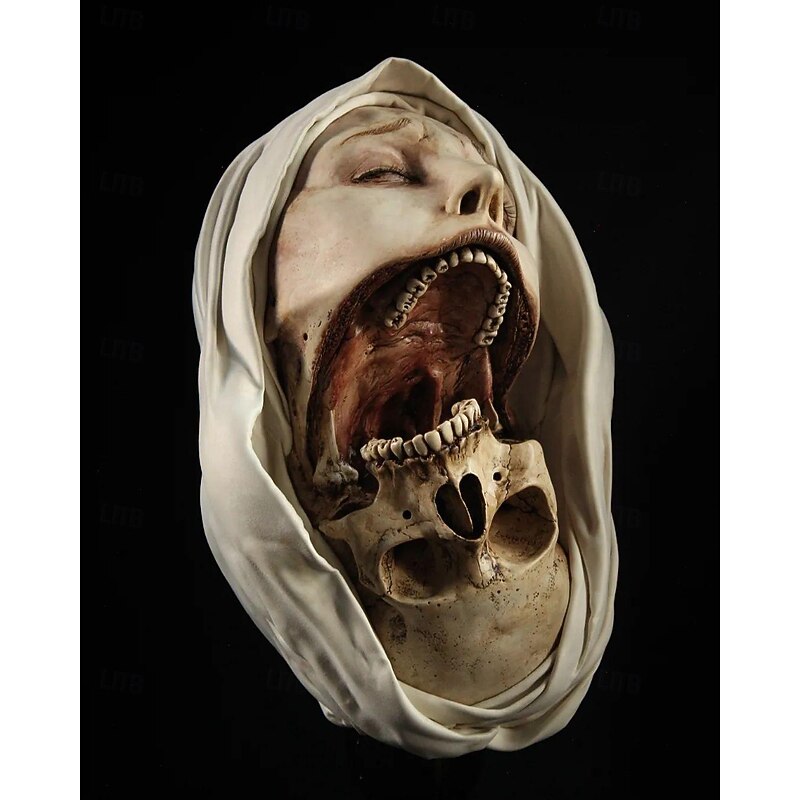 Transfiguratio Mortis Statue, Time Hourglass Resin Sculptures Ornaments Abstract Collectible Figurines for Home Office Bookshelf Desktop Decor3