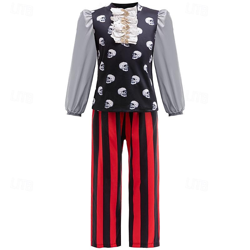 Pirates of the Caribbean Jack Sparrow Pants Costume Cosplay Movie Cosplay for Girls' Kids Carnival Party