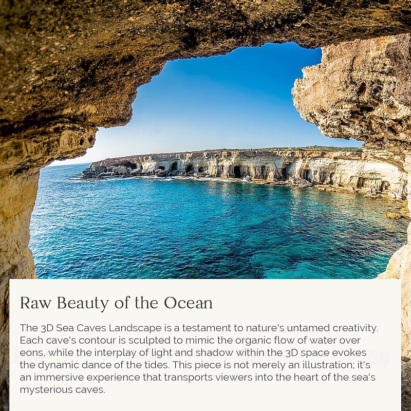 Large Wall Tapestry Art Deco Blanket Curtain Picnic Table Cloth Hanging Home Bedroom Living Room Dormitory Decoration Polyester Fiber Landscape Mountain Water Lake Sea Cave2