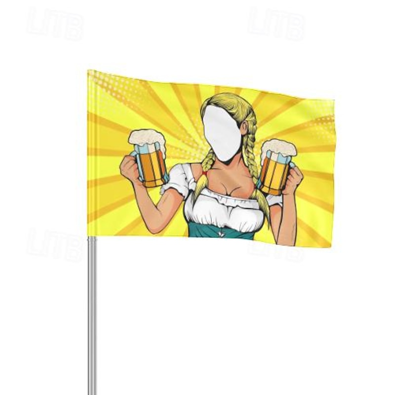 Customized Flag Design Your Own Personalized Flags Room Wall Decoration Garden Flag & Banners Beer Day Gift for Outside Indoor Personalized Gift Custom Made2