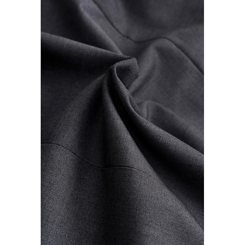 Men's Wedding Party Suits Peaked Lapel Peak Burgundy Dark Green Fashion Daily Solid Colored Tailored Fit 2 Piece Single Breasted One-button2