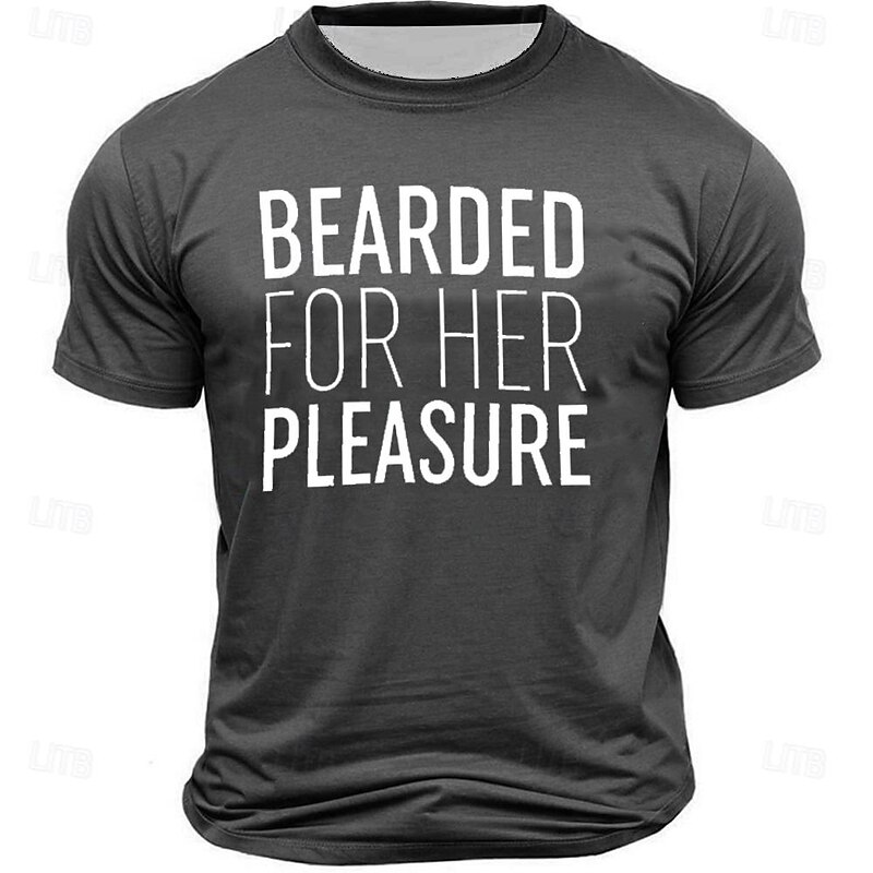 Men's Funny T Shirt Short Sleeve T shirt 3D Print Crew Neck Shirt Vintage Cool Party Holiday Black White Red Summer Spring Clothing Apparel S M L XL XXL XXXL4