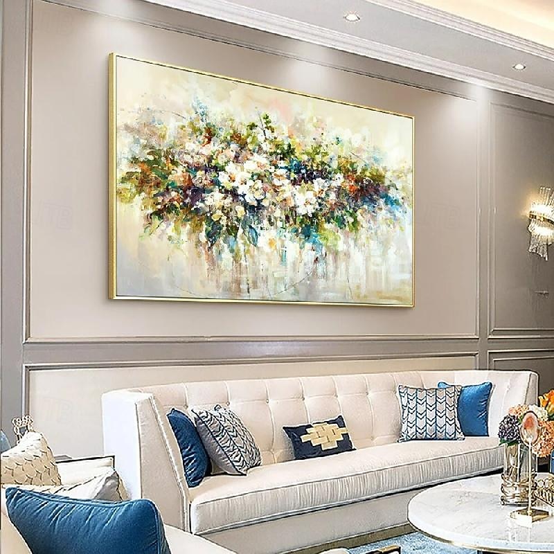 Abstract flower Oil Painting On Canvas handmade Modern Oil Painting Hand Painted Large oil  painting Wall Art painting For Home Decor3