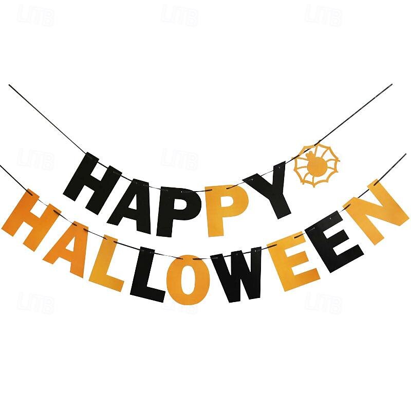 HAPPY HALLOWEEN Party Banner, Halloween Horror Party Decorations, Halloween Bloody Horror Movie Birthday Party Decorations, Halloween Zombie Vampire Party Decorations2