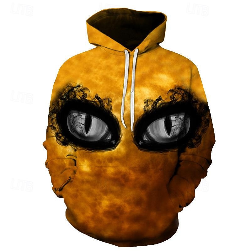Halloween Pumpkin Hoodie Cartoon Manga Anime 3D Front Pocket Graphic For Couple's Men's Women's Adults' Halloween Carnival Masquerade 3D Print Casual Daily2