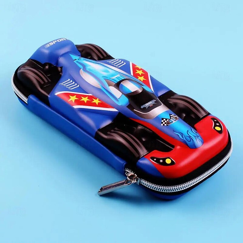 Pencil Case Primary School  3D Sports Car Design Pencil Bag Large Capacity Creative Pencil Case3