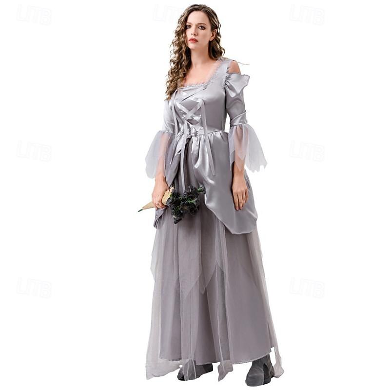 Vampire Ghost Bride Halloween Masquerade Adults' Women's Halloween Easy Halloween Costumes Dress Up
