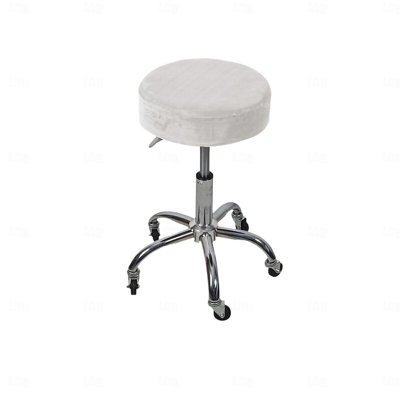 Velvet Universal Round Stool Cover - Bar Round Swivel Chair Cover - Round Barstool Seat Cover - Soft and Durable - Perfect for Protecting and Enhancing Bar Stools3