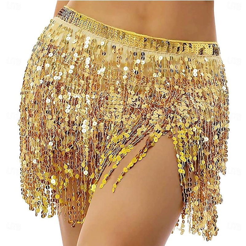 Belly Dance Skirt Hip Scarf Dance Hip Belt Latin Dance Hula Hip Scarf - Main Image