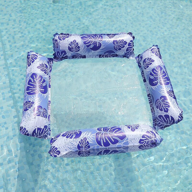 Water Play Equipment Inflatable Pool Float Non Toxic Geometric Pattern PVC Beach Theme Creative Outdoor Summer All Child's Adults'4