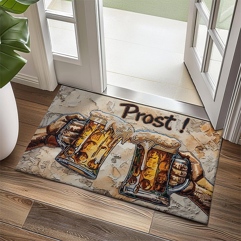German Oktoberfest 2025 Vintage Doormat Kitchen Mat Floor Mat Non-Slip Area Rug Oil Proof Rug Indoor Outdoor Mat Bedroom Decor Bathroom Mat Entrance Rug4