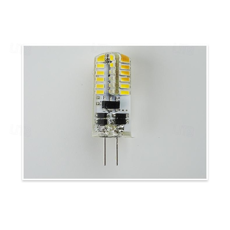 6pcs G4 LED Bi-pin Lights 400Lumens 4W 48LED Beads SMD 3014 Warm White White 12 V3