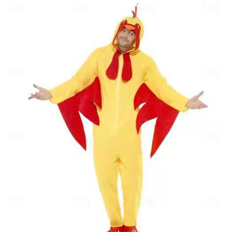Cock Halloween Cosplay Costume Funny Costumes Carnival Costume Cosplay Adults' Men's Women's Carnival Masquerade Mardi Gras Performance Party Halloween Easy Halloween Costumes Dress Up2