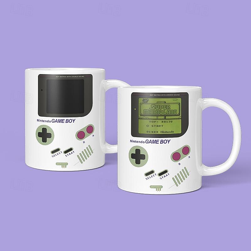 Heat Changing Coffee Mug - Gift for Gamers, Nerds, Men, and Retro 90s Game Enthusiasts -401-500ml3