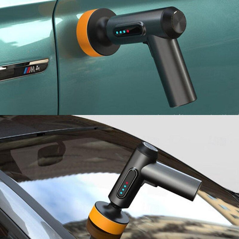 Car Buffer Polisher Scratch Repair Cordless Lithium Battery Waxing Polishing Machine Portable Car Buffer3