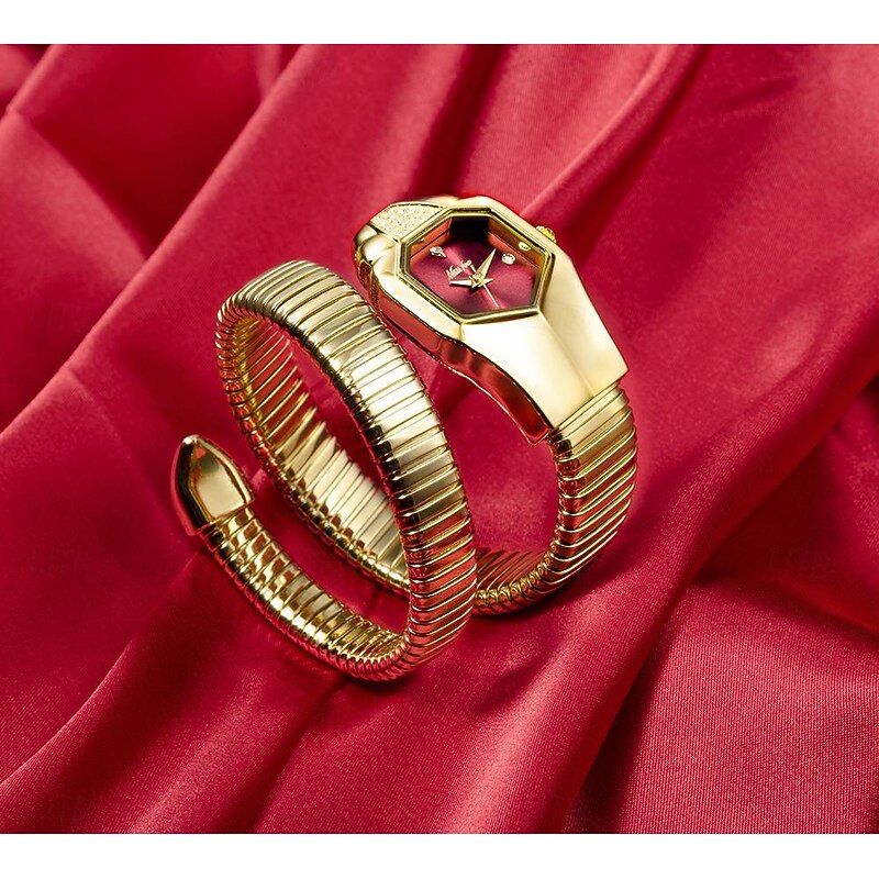 MISSFOX Women Quartz Watch Creative Fashion Casual Wristwatch Waterproof Decoration Stainless Steel Watch3