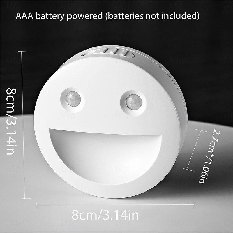 1pcs LED Sensor Night Light Dual Color Optical Magnetic Adhesive Motion Sensor Hallway Light Sensor Night Light4