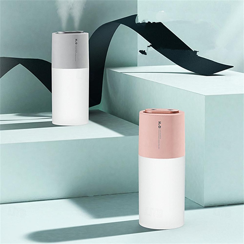 Wireless Air Humidifier Aroma Diffuser USB Rechargeable Double Nozzle Essential Oil Diffuser Mist Maker Humidifier