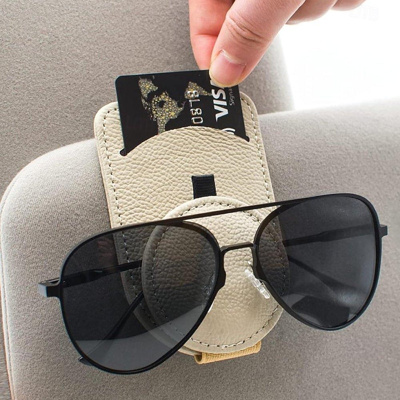 Sunglass Holders Car Visor Vehicle Holder Clip Glasses Card Storage for Car Sun Visor Accessories2