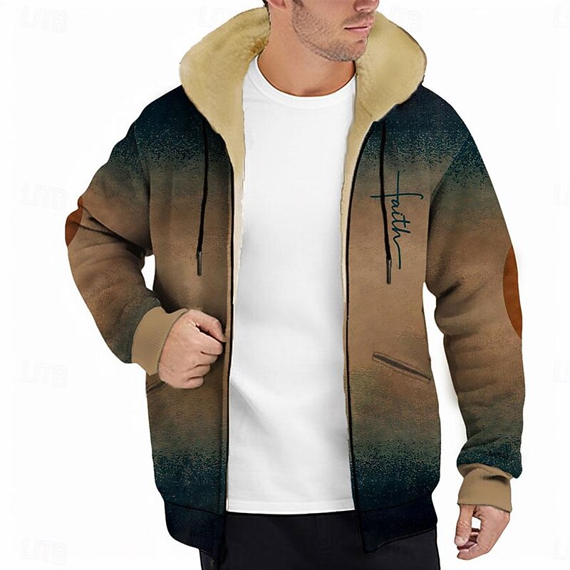 Men's Letter Graphic Prints Hoodie Hoodies Sweatshirt Designer Thin fleece Long Sleeve Hooded Casual Daily Holiday Blue Orange Zipper Print Winter Designer2