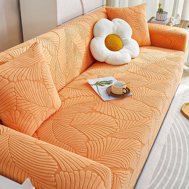 Jacquard Velvet Elastic Sofa Cover - All-Inclusive Universal Fit - Four Seasons Universal - Lazy One-Piece Design - Anti-Cat Scratch Sofa Cushion2