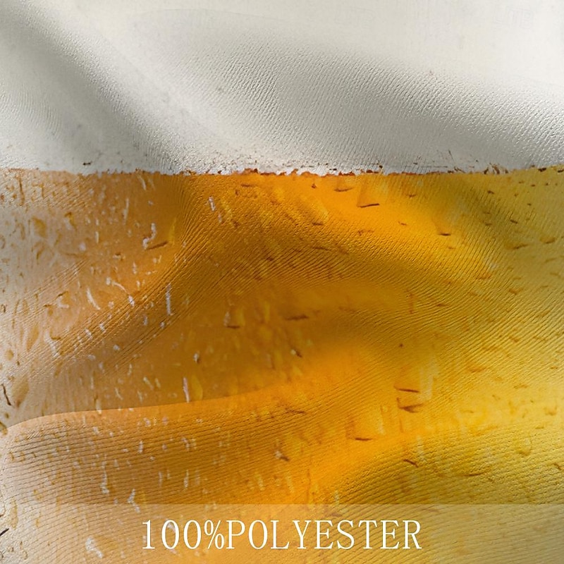 Men's Optical Illusion Beer Swim Trunks Swim Shorts Board Shorts Mid Waist Streetwear Hawaiian Casual Daily Holiday Pocket Drawstring Elastic Waist Designer Clothing Apparel3