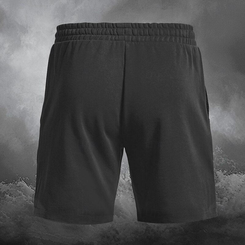 Men's Shorts Summer Shorts Casual Shorts Drawstring Pocket Elastic Waist Skull Halloween Costumes Soft Breathable Short Casual Daily Holiday Fashion Streetwear Black Micro-elastic2