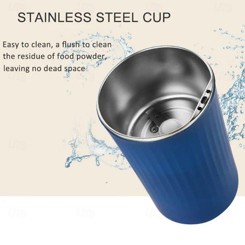 Mini Electric Coffee Grinder,Stainless Steel Grain Grinder and Coffee Mill - Kitchen Herb Grinder for Home Use2