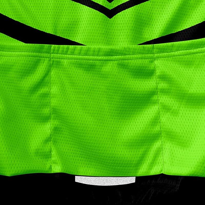 Men's Cycling Jersey Geometic Horizontal Stripes Short Sleeve Bike Tee Tshirt Jersey with 3 Rear Pockets Mountain Bike MTB Quick Dry Anatomic Design Wicking Breathable Sports Yellow Red Royal Blue4
