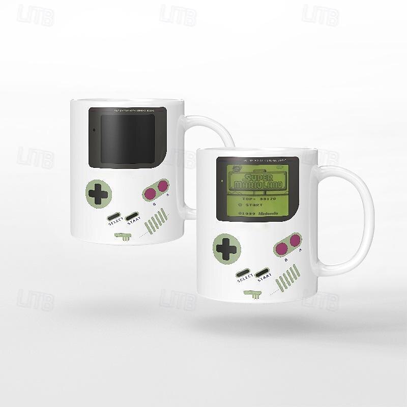 Heat Changing Coffee Mug - Gift for Gamers, Nerds, Men, and Retro 90s Game Enthusiasts -401-500ml2