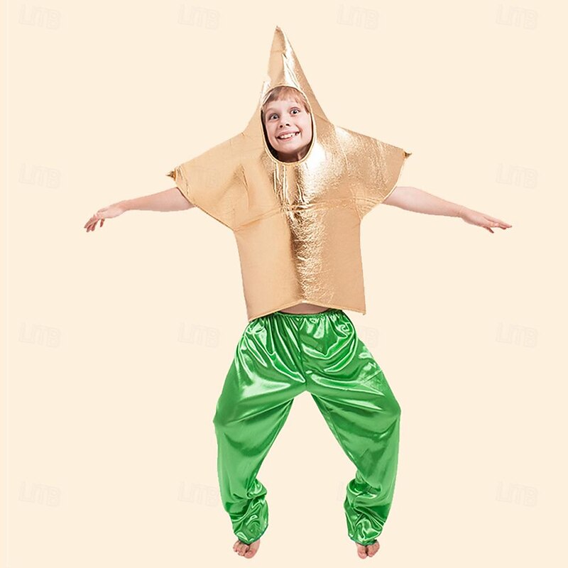 Starfish Halloween Cosplay Costume Funny Costumes Carnival Costume Cosplay Kid's Boys' Girls' Carnival Masquerade Mardi Gras Performance Party Halloween Easy Halloween Costumes Dress Up2