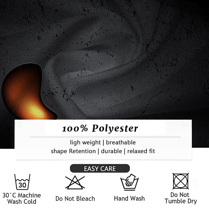 Halloween Men's Grimace Halloween Costumes Shirt Button Up Shirt Long Sleeve Casual Dark Party Evening Wear Fall Winter Spring & Summer Turndown Shirt Collar Button Up 3D Print Black3