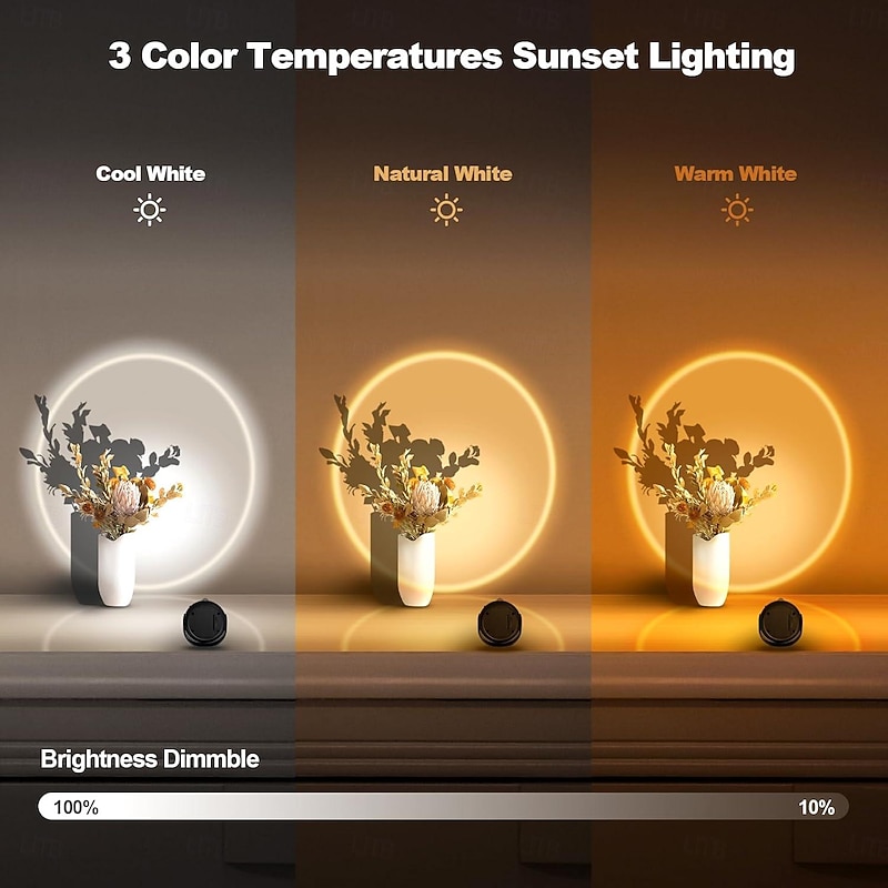 Motion Sensor Wall Light Picture Light Battery Powered/USB Rechargeable LED Wall Lamp Stepless Dimming 360 Degree Rotating Wireless Wall Lights Bedroom Living Room Gallery Decoration 1/2pcs2