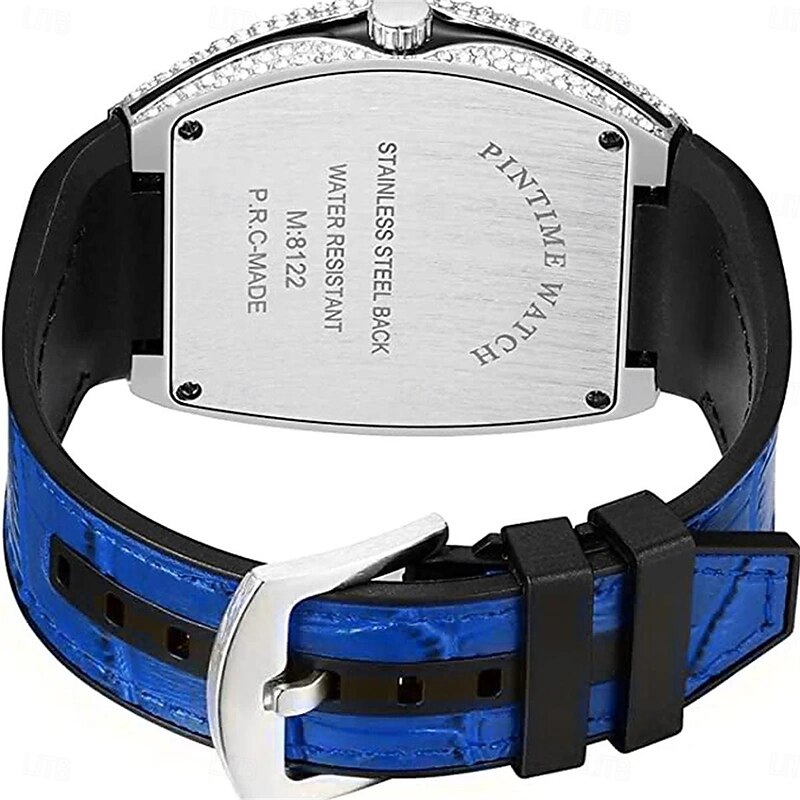 Men Quartz Watch Creative Outdoor Fashion Wristwatch Calendar Waterproof Decoration Leather Watch3