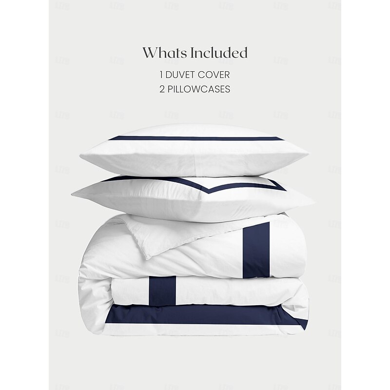 Splicing Duvet Cover Set Patchwork Quilt Design Soft and Stylish Bedding Set Includes Duvet Cover and Pillowcases Perfect for Adding a Unique Touch to Bedroom Decor4