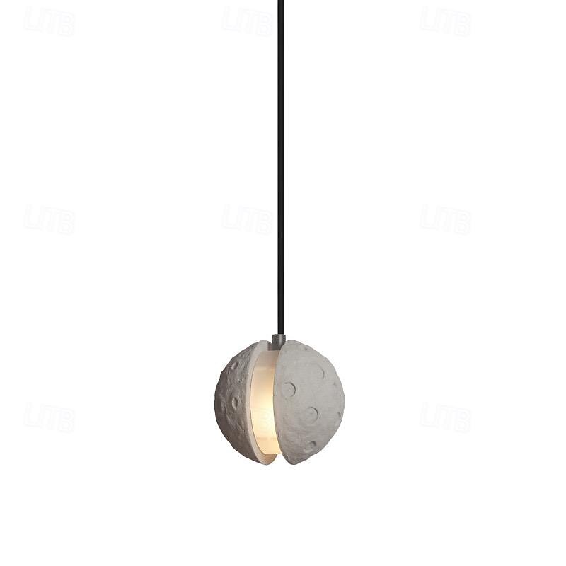 Pendant Lights Round Pendant Lights Home Decor Industrial Style Pendant Lights Pendant Lighting Fixtures, White Sand And Stone3