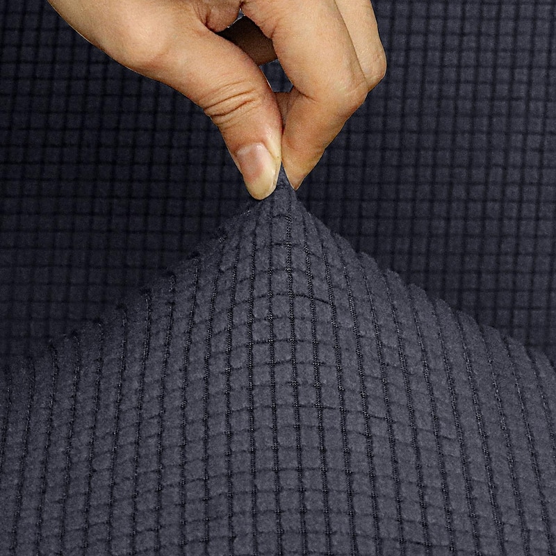 Chaise Lounge Slipcover Stretch Luxury Chair Covers for Living Room Chaise Slipcover with Double Arm Chaise Lounge Slipcover for Bedroom Chaise Soft Jacquard Fabric Machine Washable4