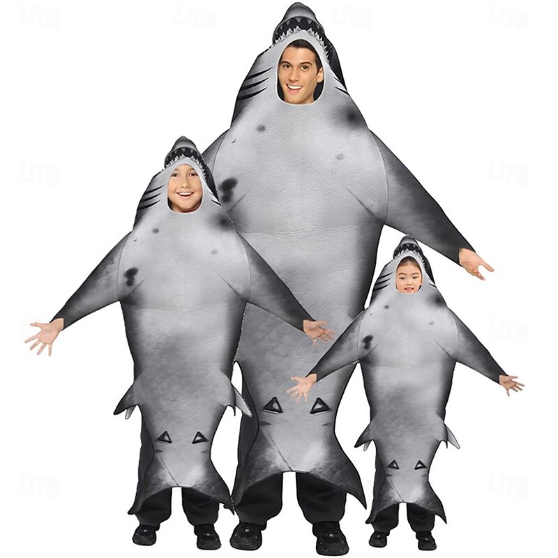 Shark Starfish Halloween Cosplay Costume Funny Costumes Carnival Costume Cosplay Kid's Adults' Men's Women's Boys' Carnival Masquerade Mardi Gras Performance Party Halloween Easy Halloween Costumes